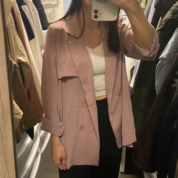 Pink blazer ( suitable for spring) - Picture 2 of 6